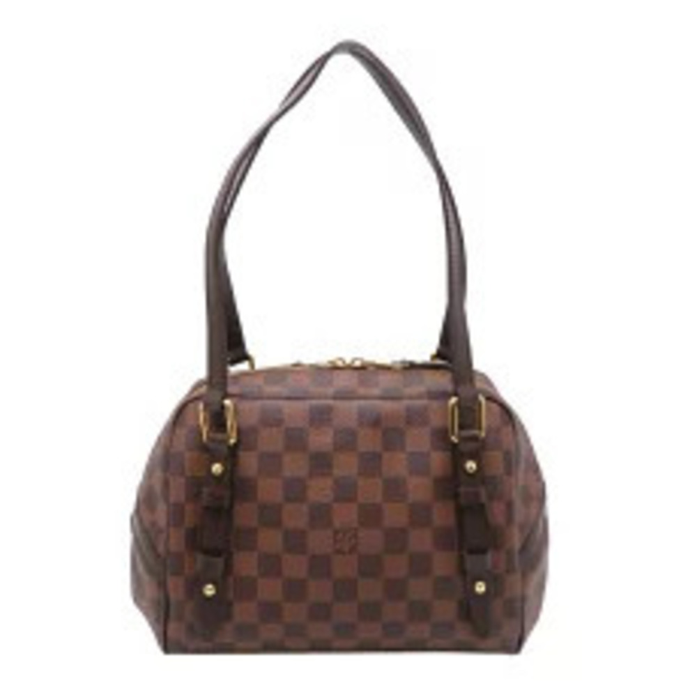 Louis Vuitton Damier Rivington Ebene Bag Boston